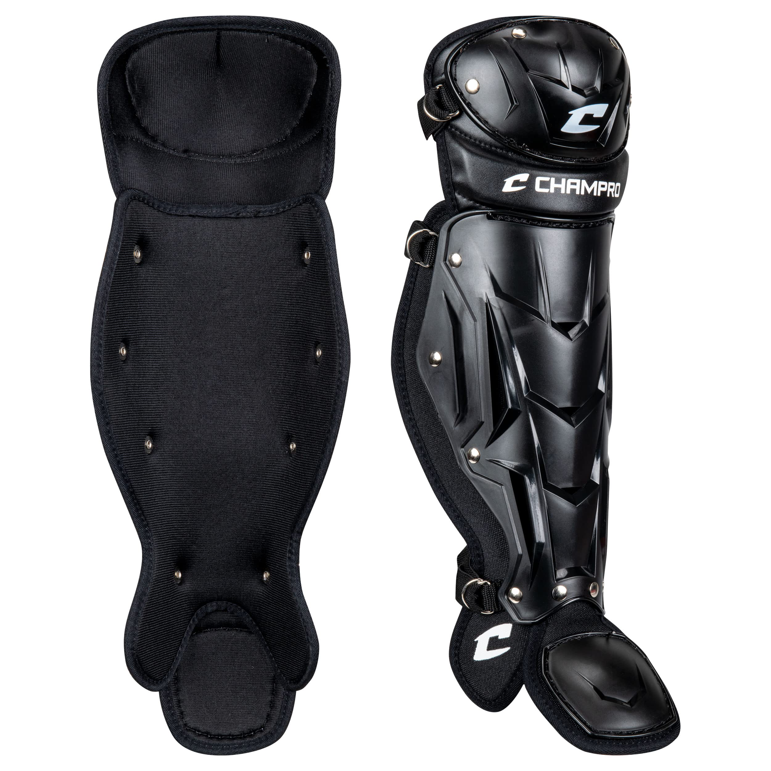 CHAMPRO Optimus MVP Single Knee Leg Guard - Baseball & Softball Protective Gear for Youth & Adults - Perfect for Catchers, Infielders & Pitchers