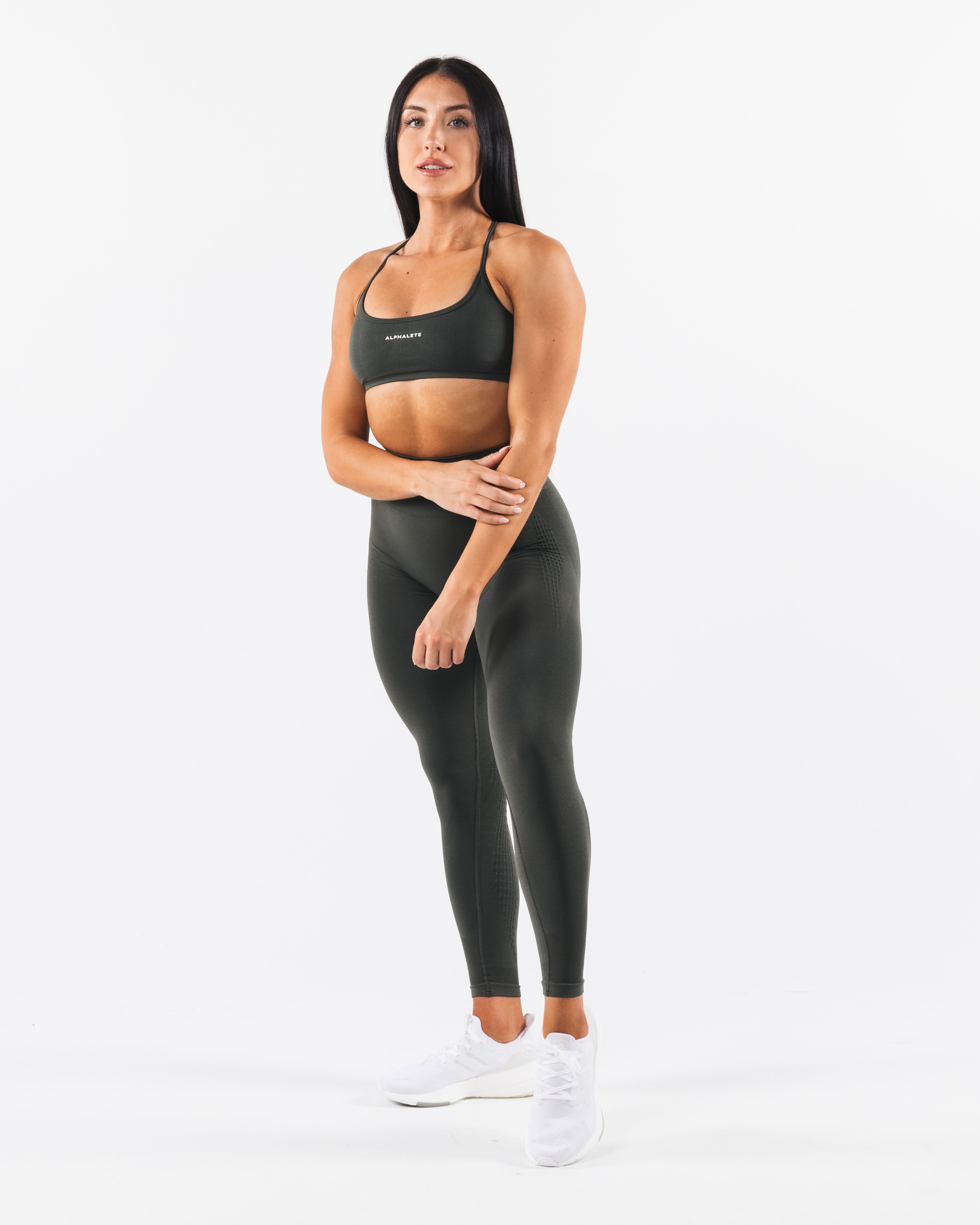 Amplify Back Cross Bra - Supportive Sports Bra for Women - High Impact Workout, Running, Yoga & Gym - Breathable & Comfortable for Active Lifestyles