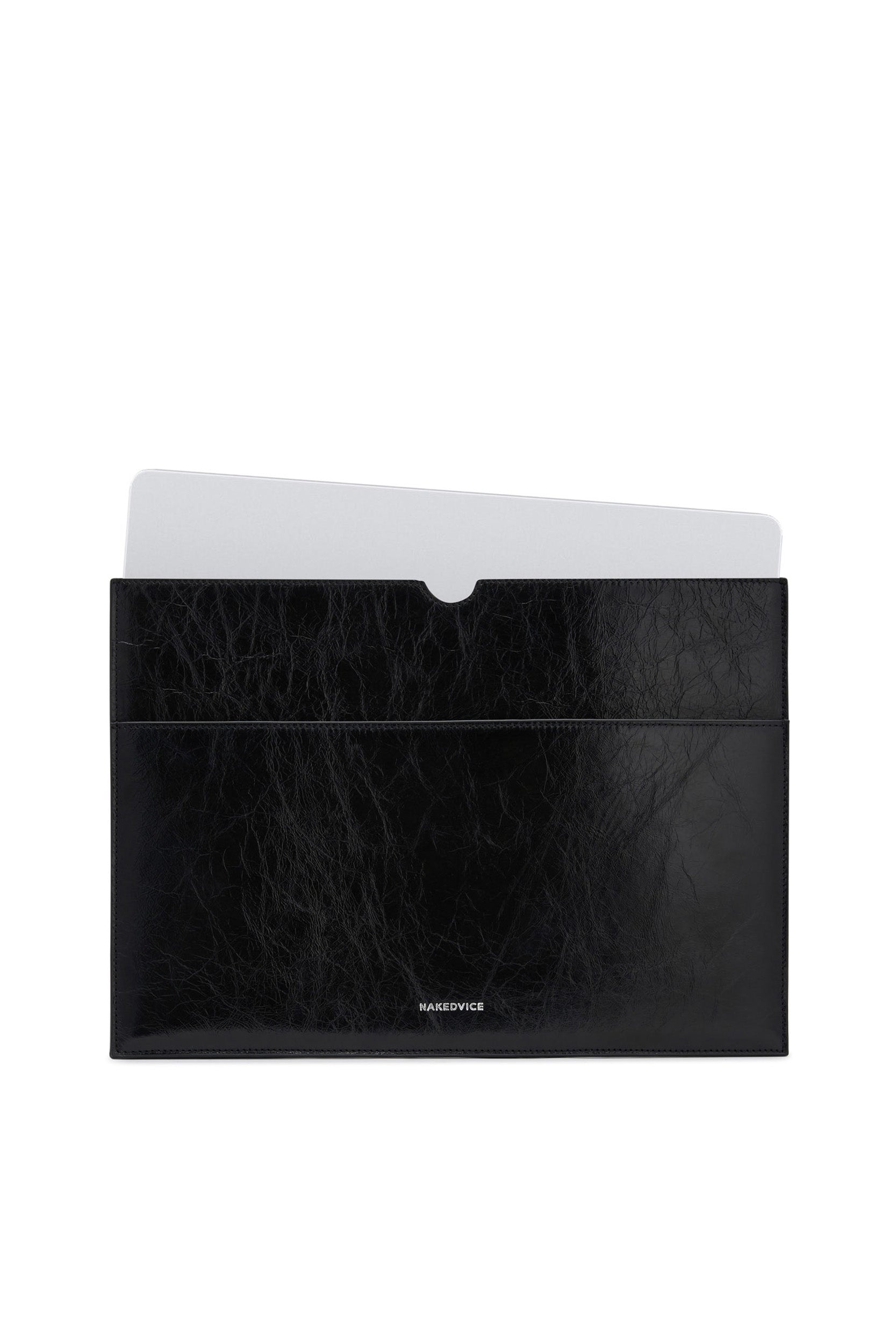 Premium Black Laptop Sleeve for MacBook & Windows Laptops - Water-Resistant & Shockproof Protection for Travel, Work & School