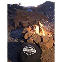 Premium Cottonwood Dutch Oven Cover - Heavy Duty Oven Bag & Tote for 10-Quart Cast Iron Cookware (Black) - Ideal for Camping, Outdoor Cooking & Kitchen Storage