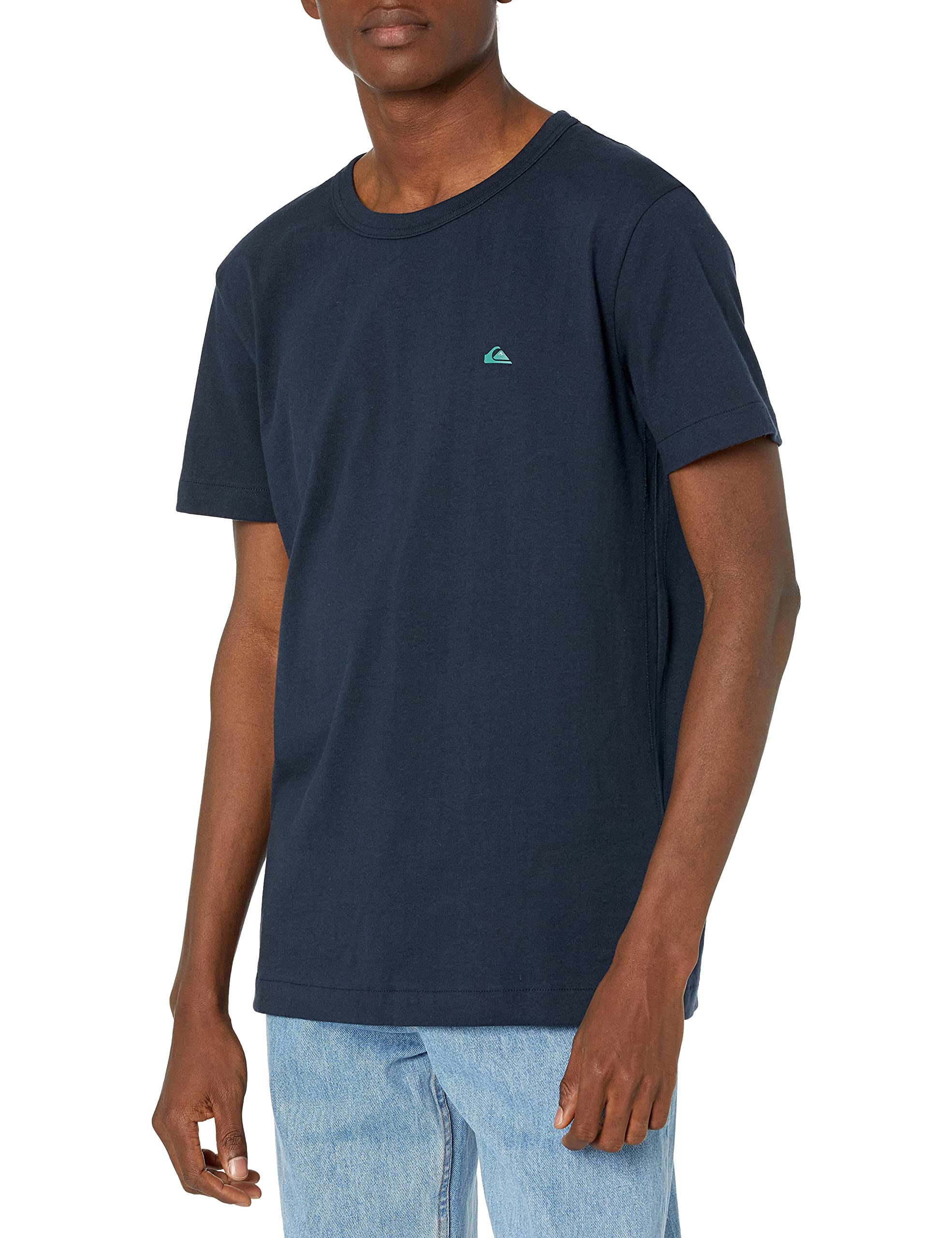 Quiksilver Men's Essentials Short Sleeve Crew Neck T-Shirt - Comfortable Casual Tee for Surfing, Beach & Everyday Wear