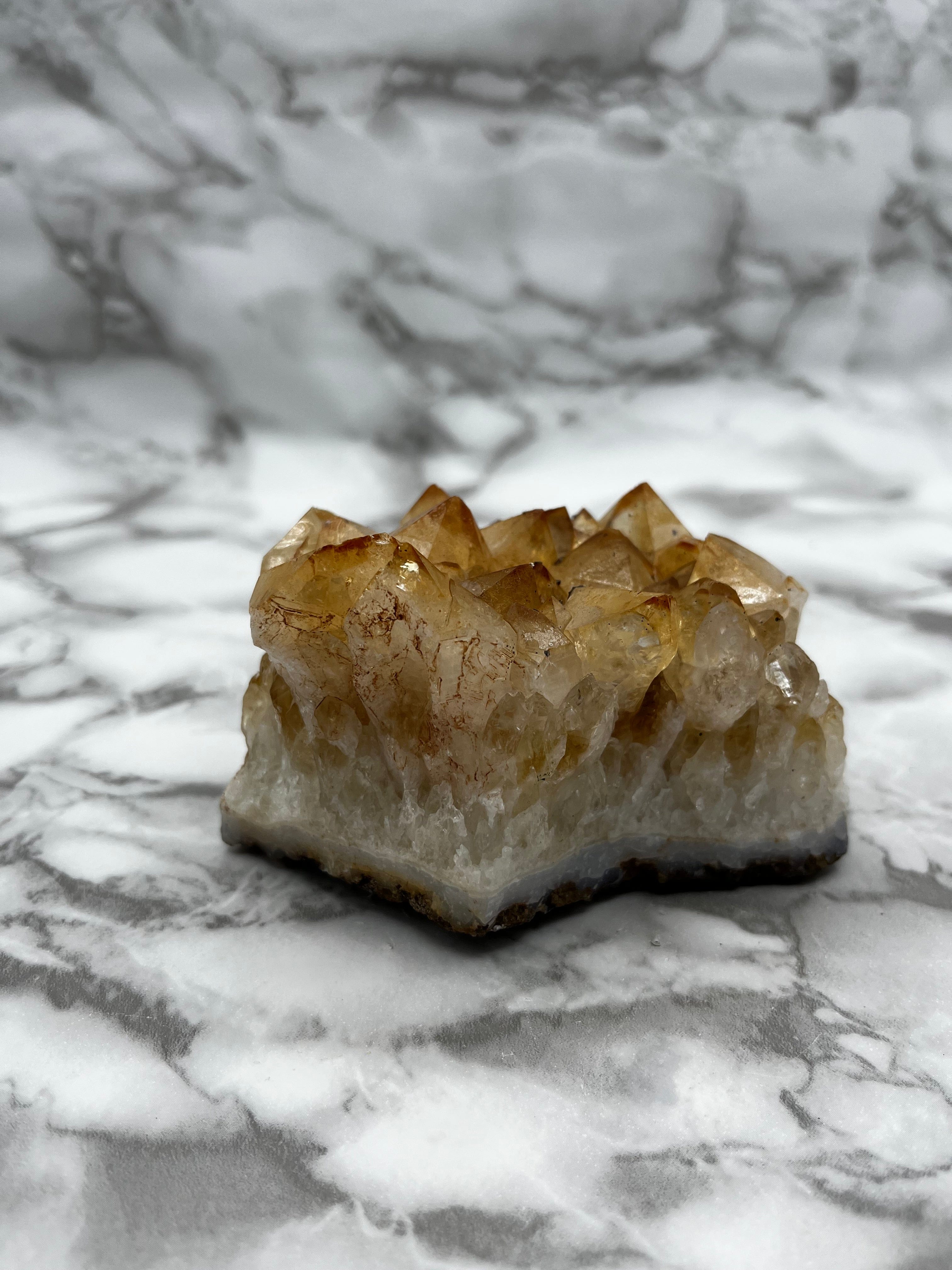 Natural Citrine Crystal Cluster - 13 oz Raw Citrine Stone for Healing, Meditation & Energy Work | Perfect for Home Decor, Reiki & Spiritual Practices