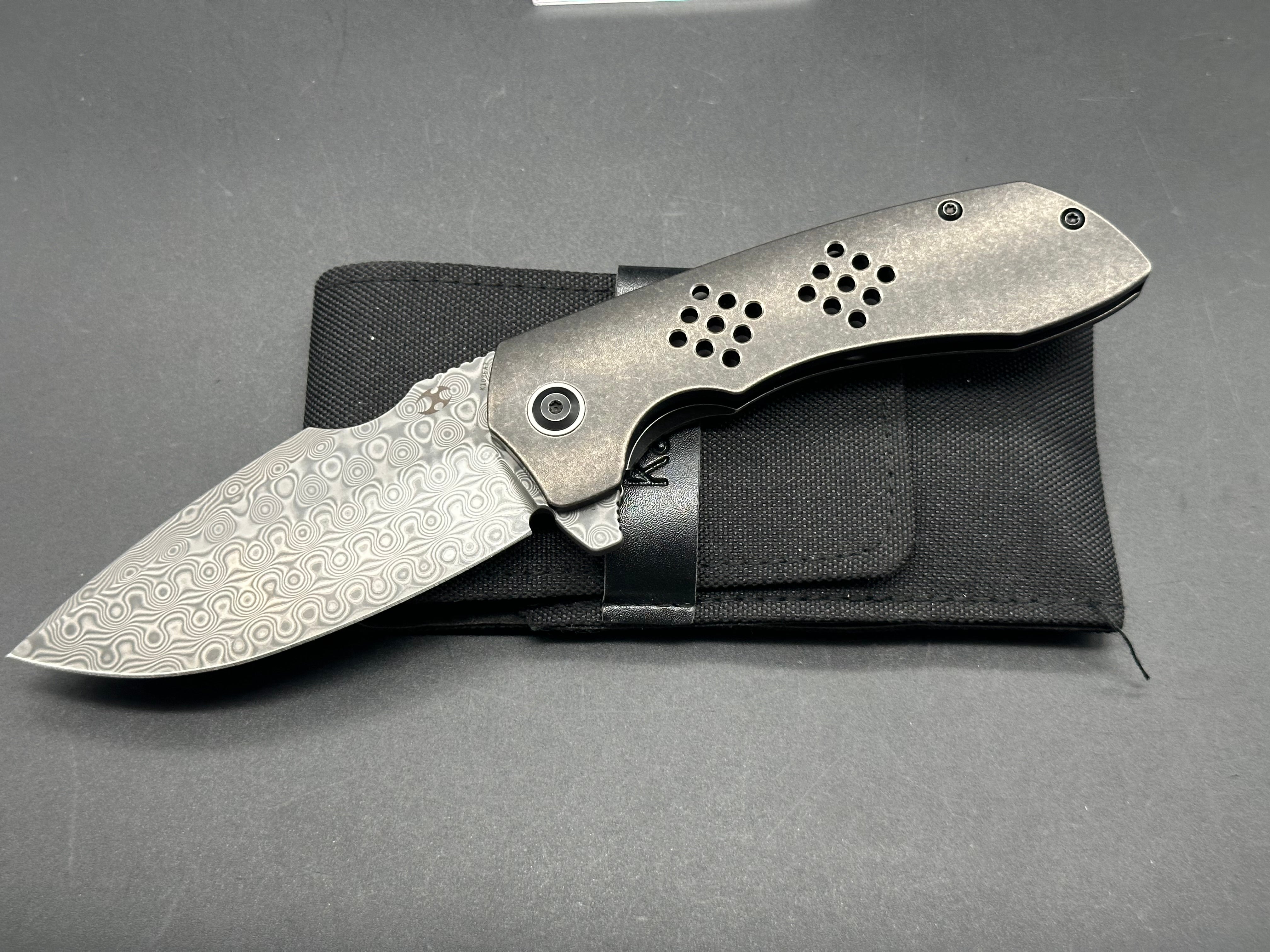 Kansept Entity Frame Lock Folding Knife - 3.5