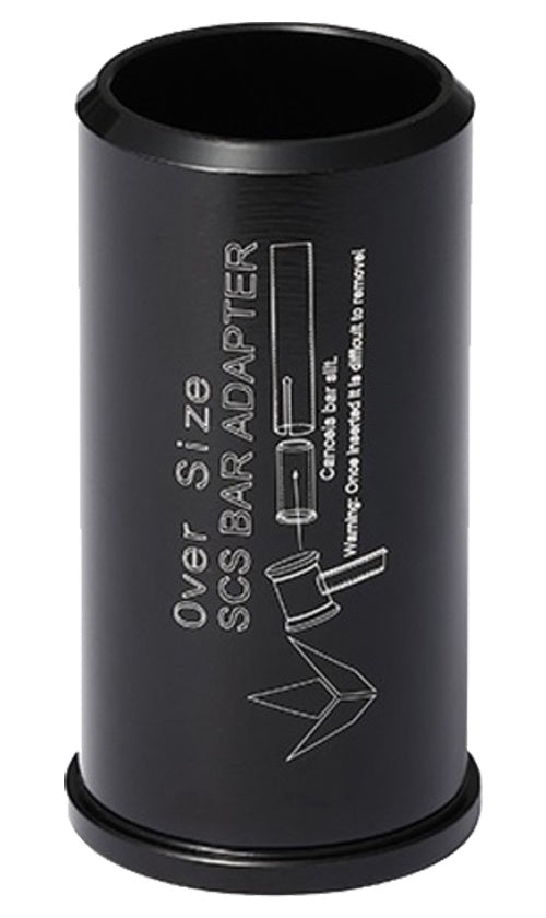 ENVY SCS Bar Adapter - Oversized Handlebar Adapter for Motorcycles & Bikes - Perfect for Custom Bike Builds and Off-Road Adventures
