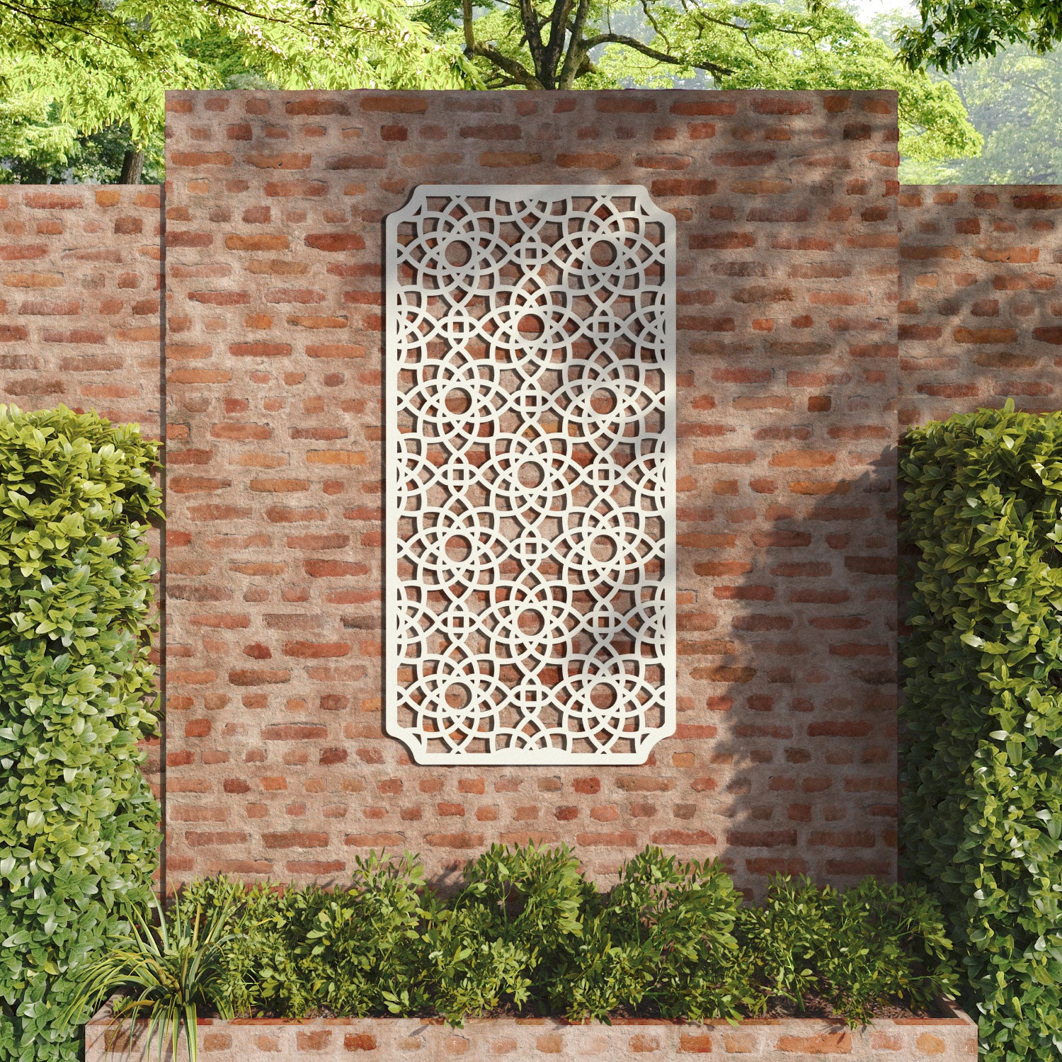Ambar Regal Decorative Wall Panel - Handcrafted Wooden Room Divider for Living Room, Bedroom & Office - Elegant Home Decor Partition Screen with Intricate Carvings