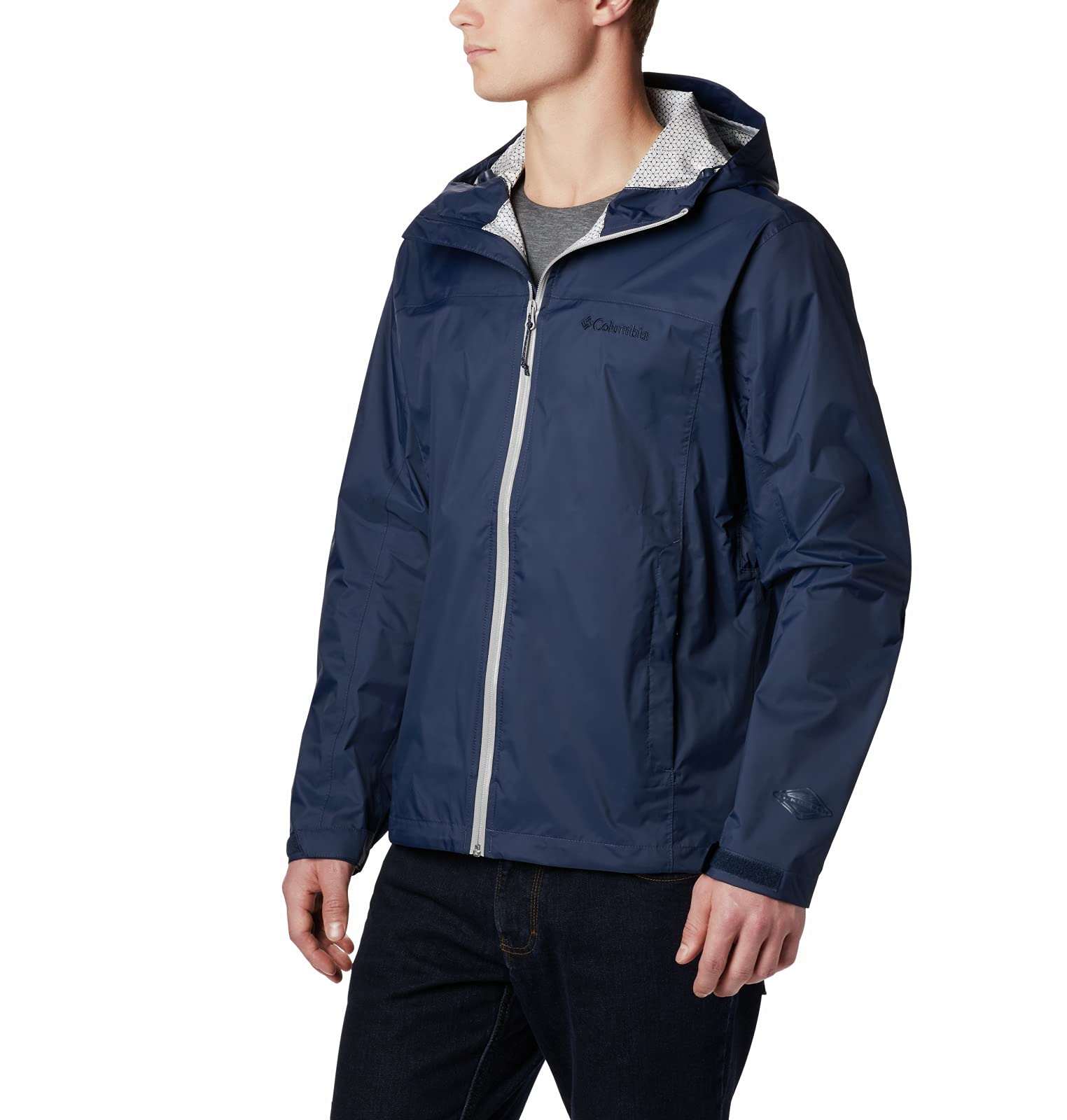 Columbia Men's Evapouration Jacket - Lightweight Water-Resistant Hiking & Outdoor Jacket for Men | Perfect for Camping, Travel & Everyday Wear