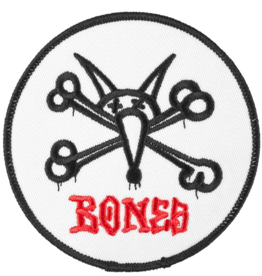 Powell Peralta Vato Rat Bones Logo Patch 3.5