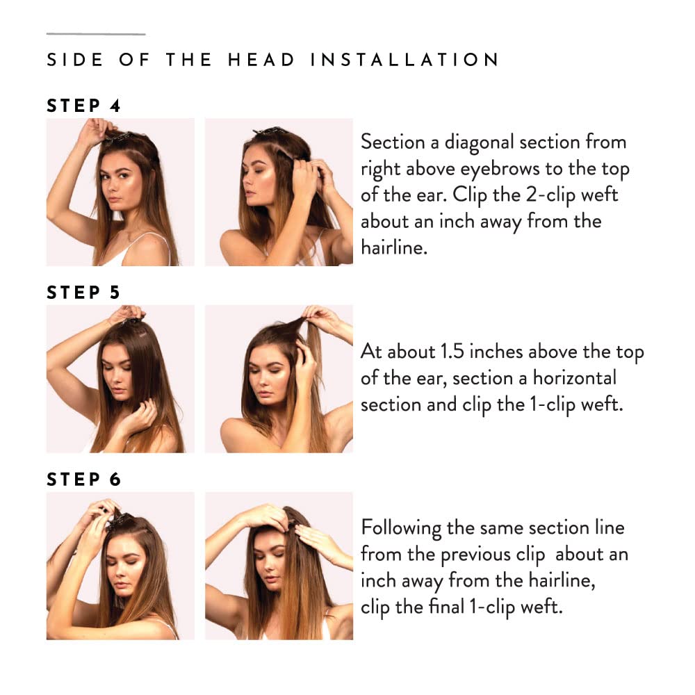 Joi Hair Clip-In Human Hair Extensions - 20