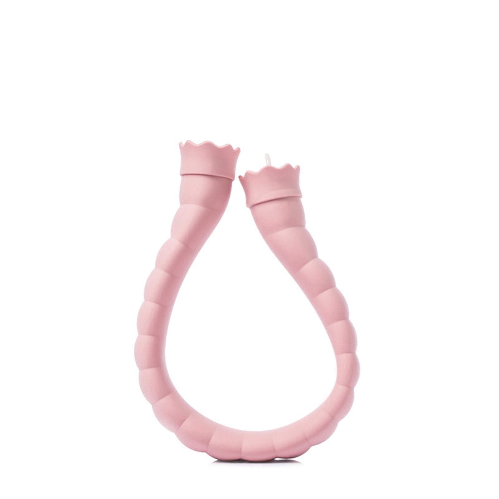 710ml Silicone Hot Water Bottle with Knitted Cover - U-Shape Neck Warmer for Pain Relief, Hand Warming & Cold Weather Comfort - Transparent Design (Color: E) - Perfect for Winter Nights, Menstrual Cramps & Outdoor Activities