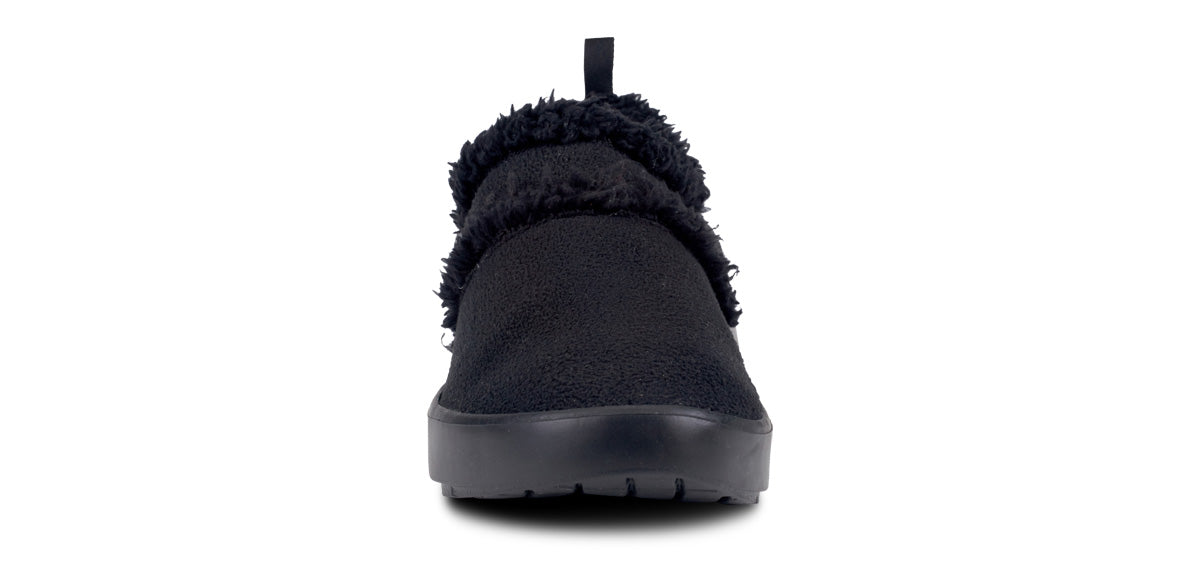 Women's OOcoozie Low Cut Casual Shoes - Black | Comfortable Slip-On Sneakers for Walking, Running & Everyday Wear