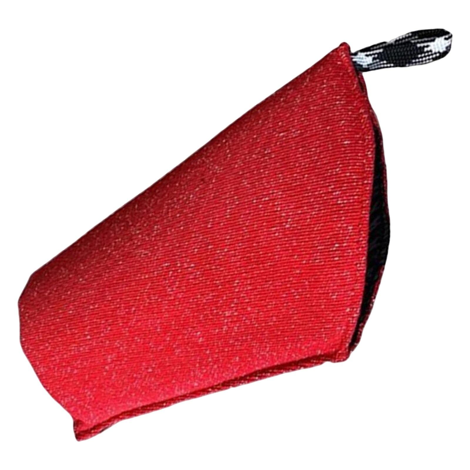 FAKEME Dog Bite Sleeve for Training - Protective Chew Toy for Large & Small Dogs - Perfect for German Mastiff, Bull Terrier, Puppy Biting & Tugging Practice - Durable Red Sleeve for Obedience & Protection Training