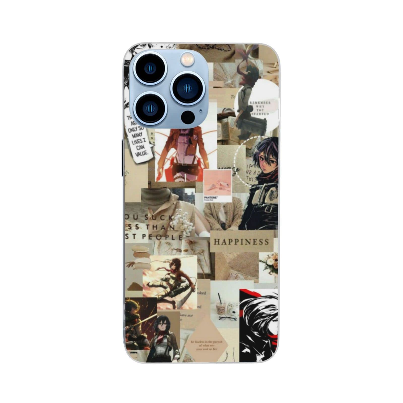 Titan Mikasa Ackerman Attack on Titan Phone Case for Samsung Galaxy S9 Plus - Durable Protective Cover for Anime Fans | Perfect for Daily Use, Cosplay & Gift Giving