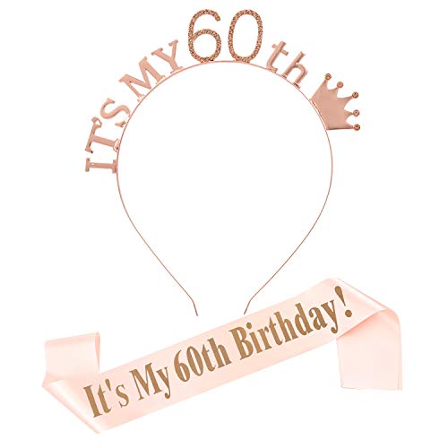 60th-headpiece Sash Set