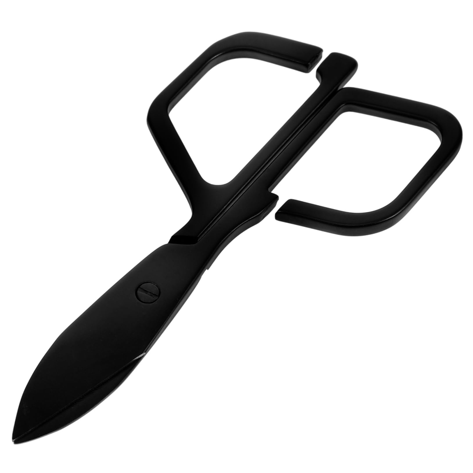 IPetBoom 5-Pack Stainless Steel Nose & Facial Hair Trimmer Scissors - Precision Eyebrow, Beard, and Brow Shaping Shears for Men & Women - Perfect for Grooming, Travel, and Personal Care (Black)