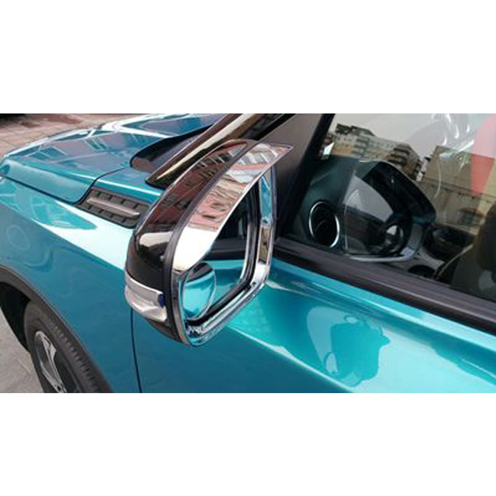 2016-2017 Suzuki Vitara Chrome Rearview Mirror Cover - Exterior Car Accessories Trim Frame for Style & Protection | Perfect for Daily Driving, Road Trips & Car Shows