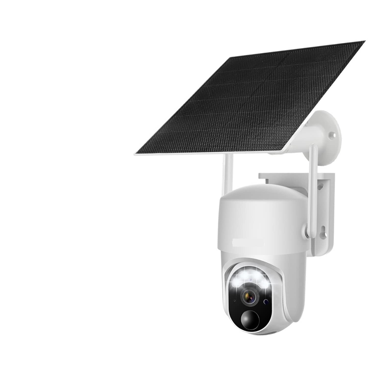 2K 4MP Solar Security Camera Outdoor Wireless - 360° PTZ, Wi-Fi/4G LTE, 128GB Storage for Home & Business Surveillance | Weatherproof, Night Vision, Motion Detection