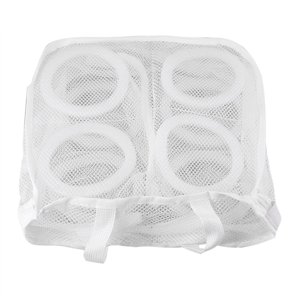 Kuuleyn Mesh Laundry Bags for Delicates - 3 Pack Nylon Washing & Drying Bags for Bras, Underwear, Socks, Shoes - Travel Storage Organizer for Gentle Cycle & Hand Wash - Perfect for College Dorms, Gym, Camping & Vacation