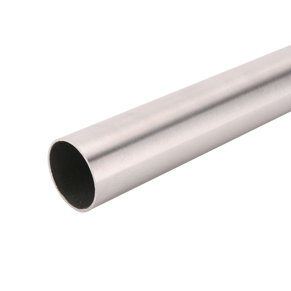 John Sterling 0015-6BN Heavy Duty Closet Pole Rod - 72 Inch Brushed Nickel Finish for Wardrobe Organization | Perfect for Walk-in Closets, Bedroom Storage & Garment Racks