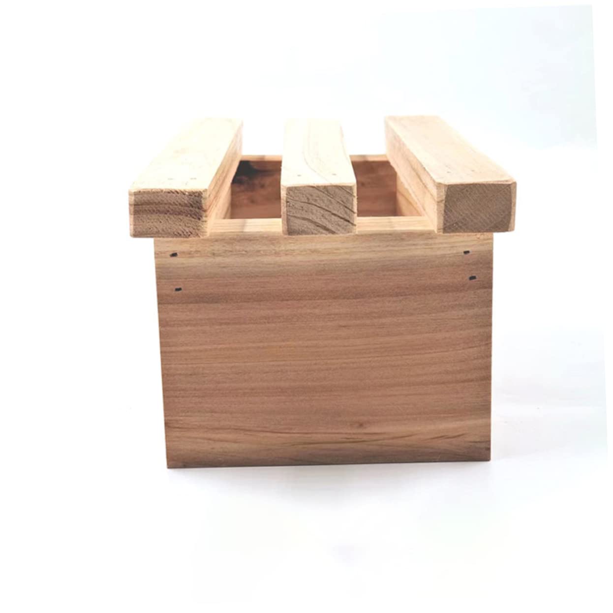 Homoyoyo Wooden Bench Stool for Kids & Adults - Durable Step Stool for Boys & Girls Bedroom, Living Room, and Home Decor | Perfect for Reading Nook, Playroom, and Entryway Seating