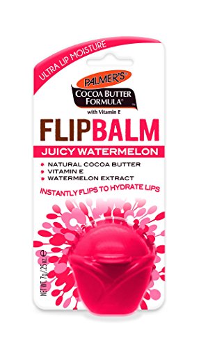 Palmer's Cocoa Butter Formula Flip Balm - Juicy Watermelon Flavor, Ultra Moisturizing Lip Balm, 0.25 oz - Perfect for Dry Lips, Daily Hydration & On-The-Go Care