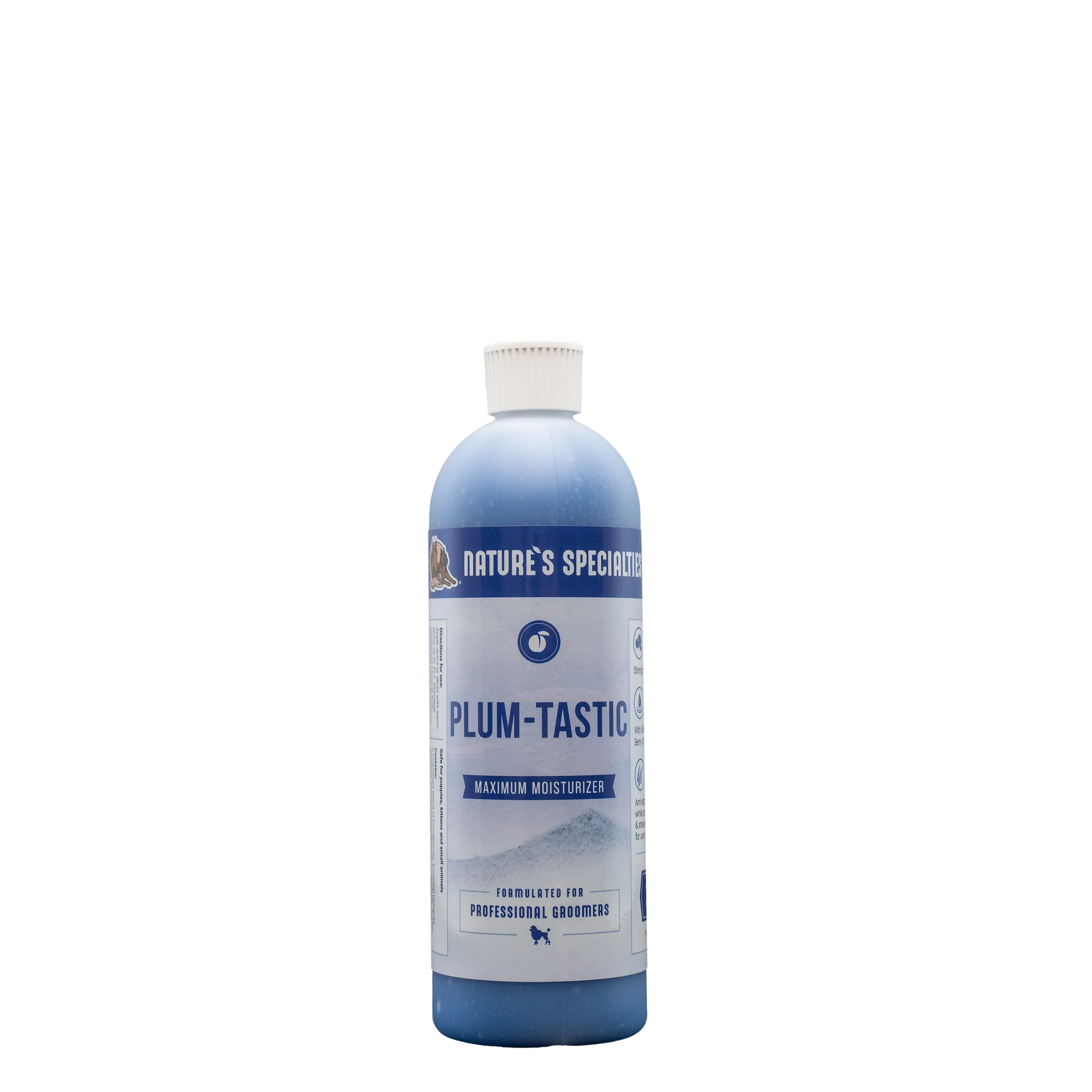 Nature's Specialties Plum Tastic® Maximum Moisturizing Conditioner for Dogs & Cats - Deep Hydration for Dry Skin & Coat, Perfect for Grooming & After Bath Care