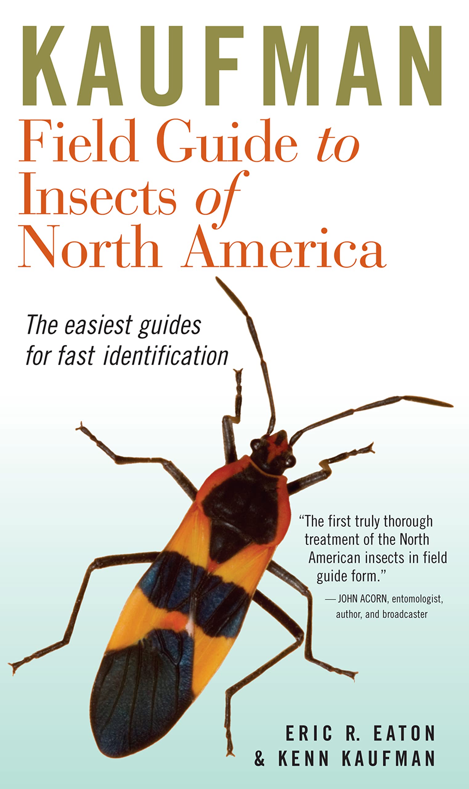 **Kaufman Field Guide to Insects of North America – Comprehensive Insect Identification Book for Nature Enthusiasts – Perfect for Hiking, Camping, and Wildlife Observation**