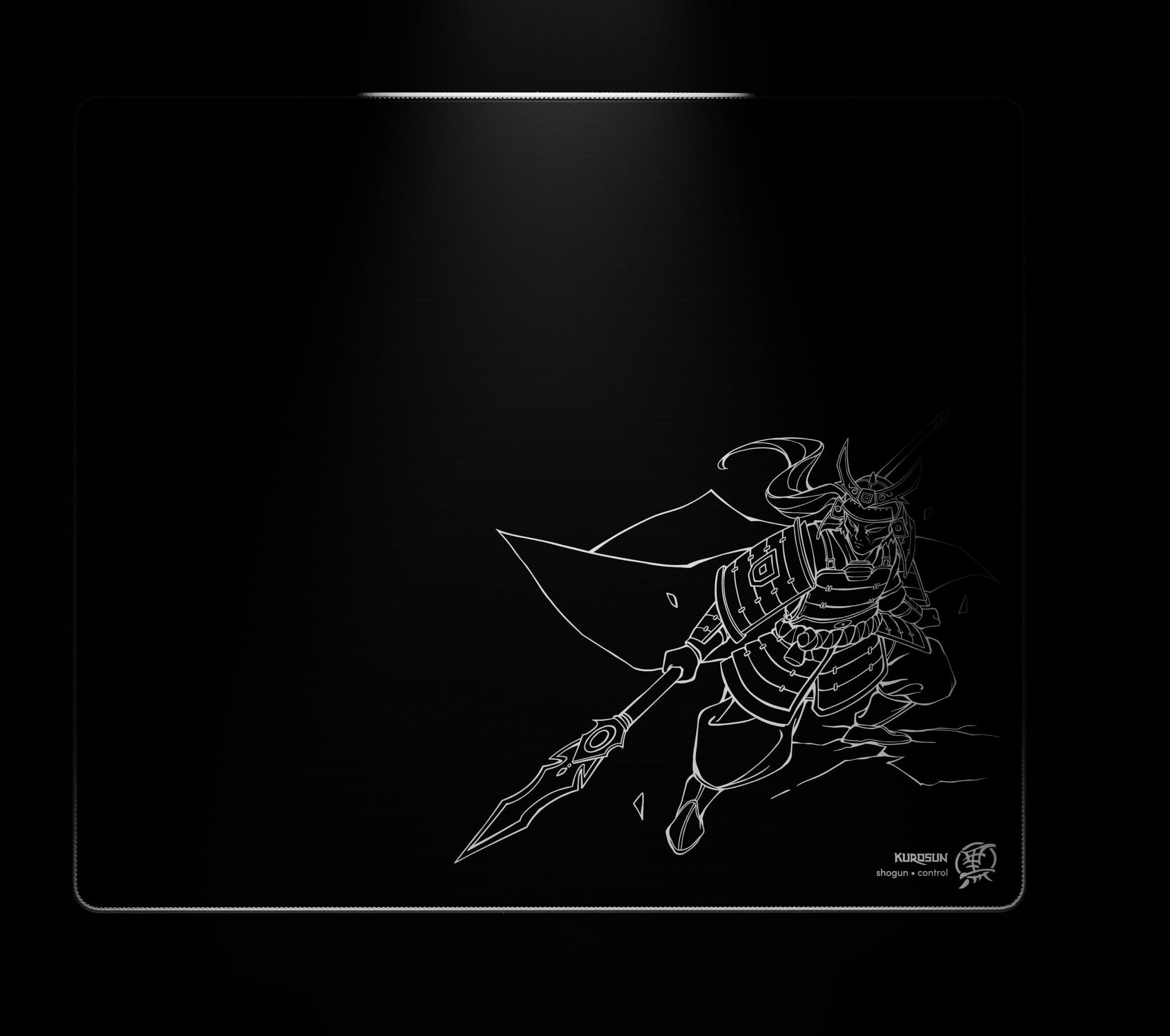Kurosun Shogun Gaming Mouse Pad - Large Non-Slip Rubber Base, Smooth Textured Surface for Precision Control - Perfect for PC, Laptop, Office & Esports Gaming