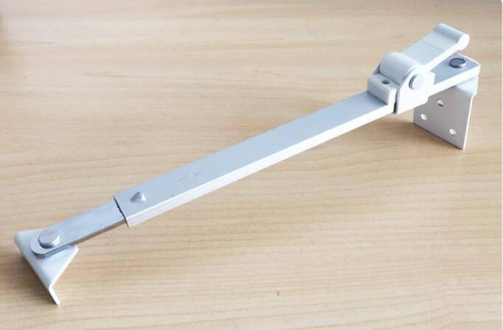 High-Quality Aluminum Alloy & PVC Window Wind Brace - Interior/Exterior Swing Limiter Bracket for Door & Window Safety (Perfect for Home, Office & Commercial Buildings)