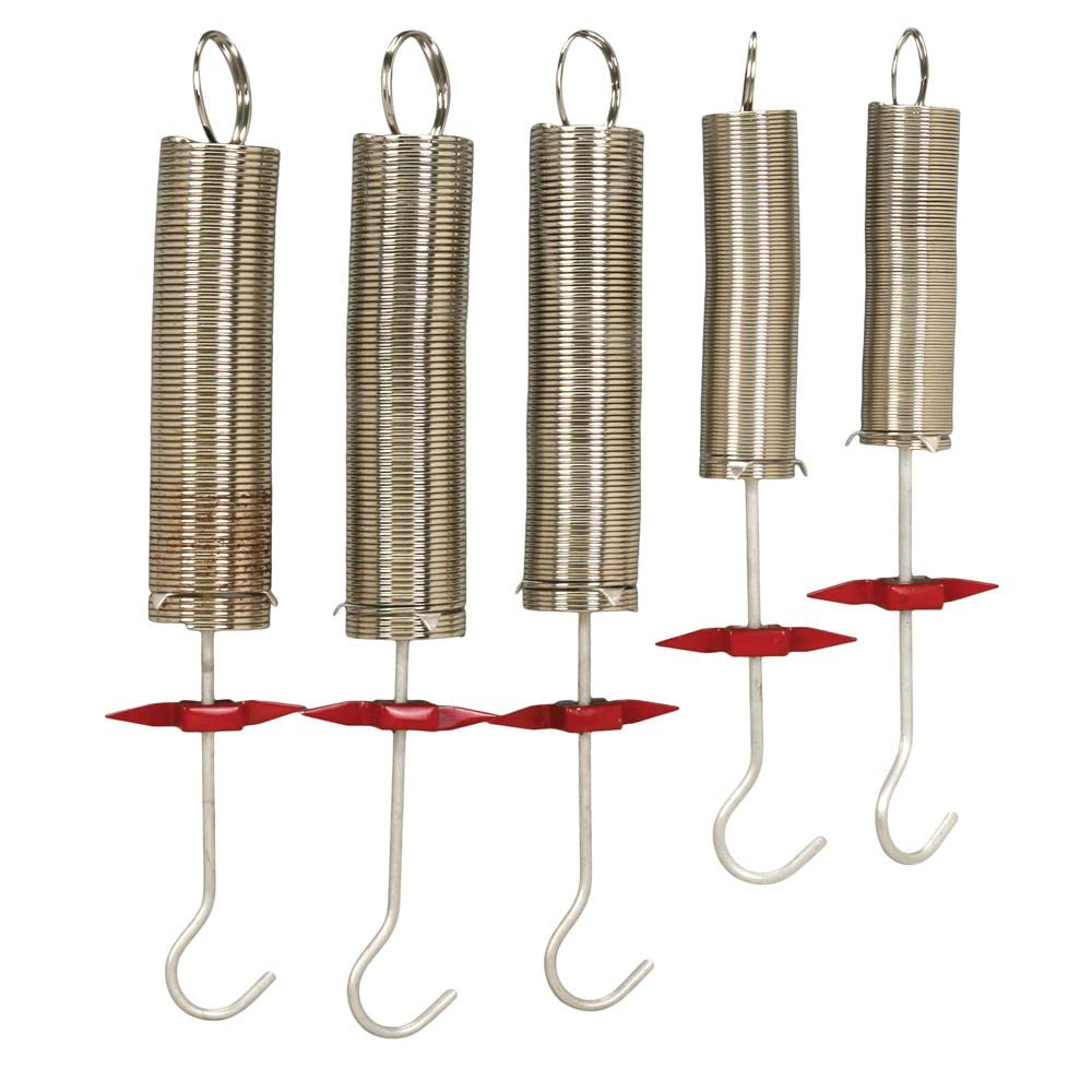 Hooke's Law Spring Set - Physics Lab Equipment for Classroom Experiments & STEM Education | Perfect for Science Projects, Elasticity Demonstrations & Engineering Studies