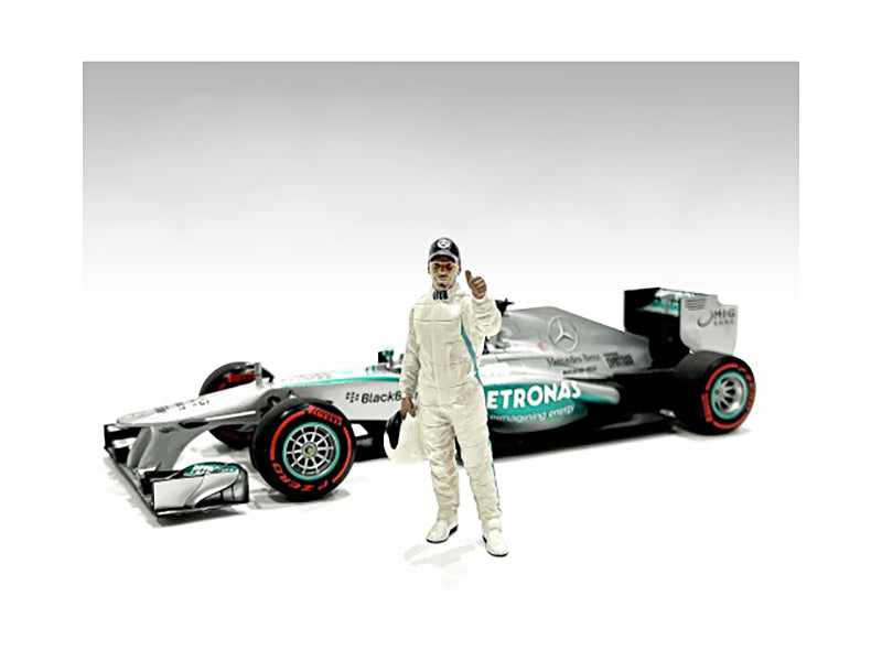 1/18 Scale Racing Legends 2000's Figures A & B Set - American Diorama Collectible Model Cars for Display & Diorama Scenes