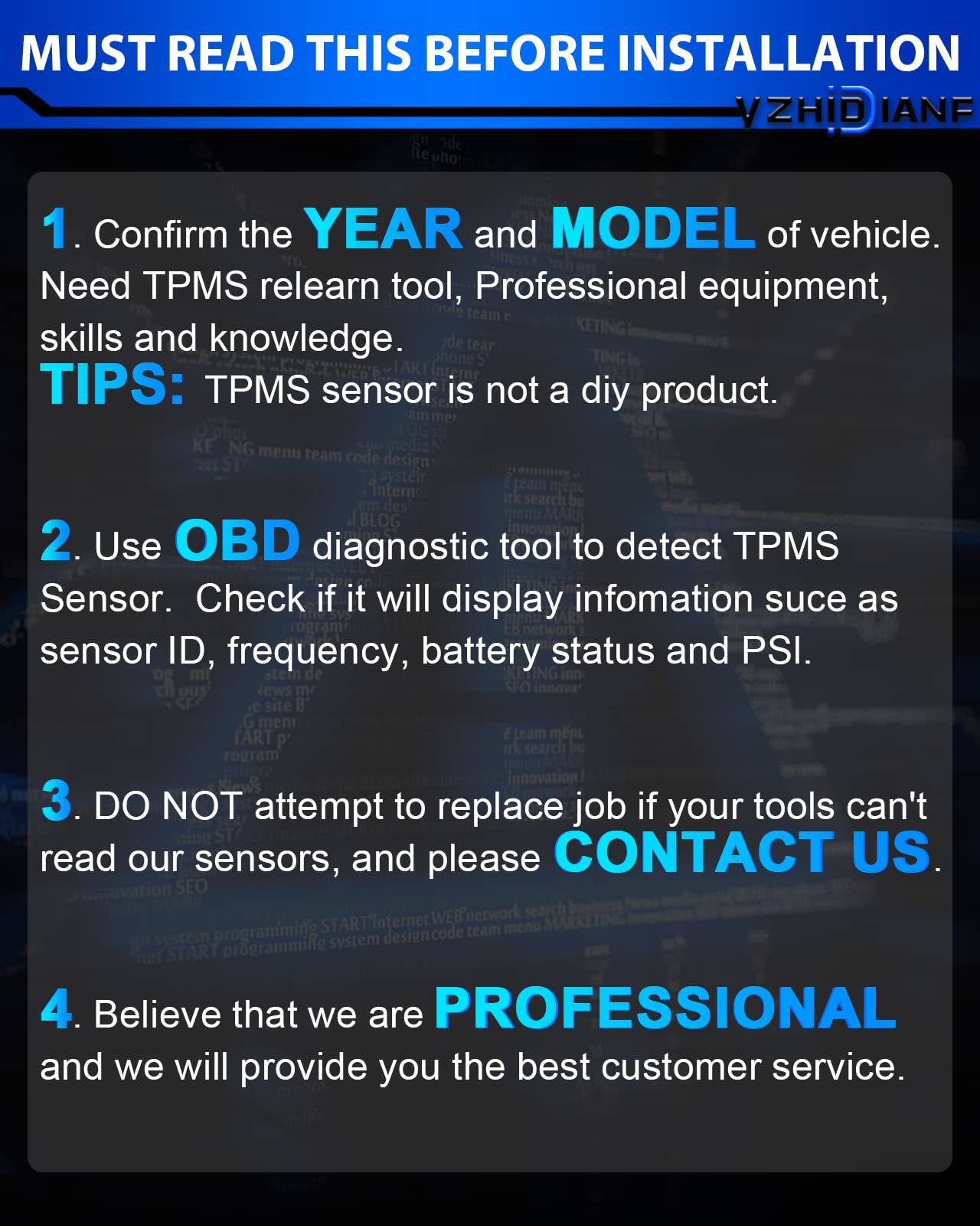 Pre-Programmed TPMS Sensors for Dodge Journey Challenger Charger Grand Caravan, Jeep Wrangler Grand Cherokee, Ram 1500 2500 - Tire Pressure Monitoring System 56029398AB 68241067AB 433MHz (4 Pack) - Easy Installation for Improved Vehicle Safety & Fuel Efficiency
