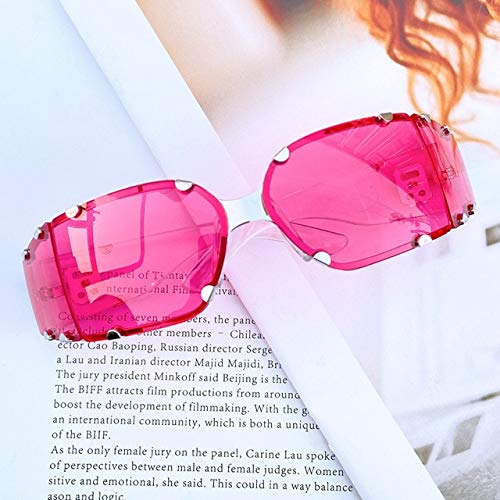 UKKD Fashion Sunglasses for Women & Men - Trendy Hip Hop Windproof UV Protection Shades for Outdoor, Driving, and Street Style