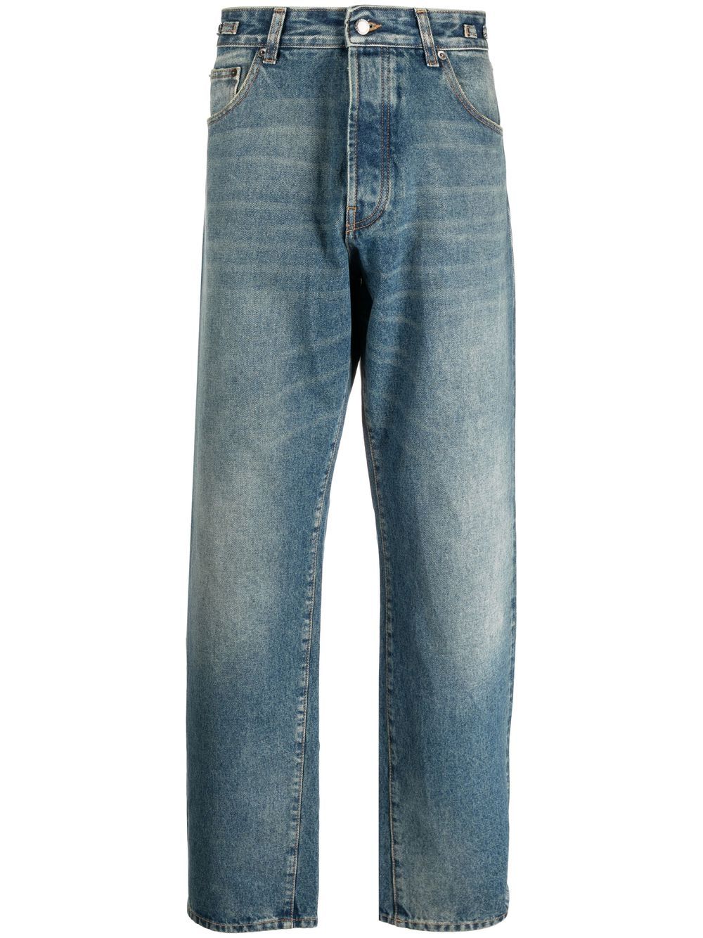 DARKPARK Men's Blue Jeans - Slim Fit Stretch Denim Pants for Casual Wear & Everyday Outfits