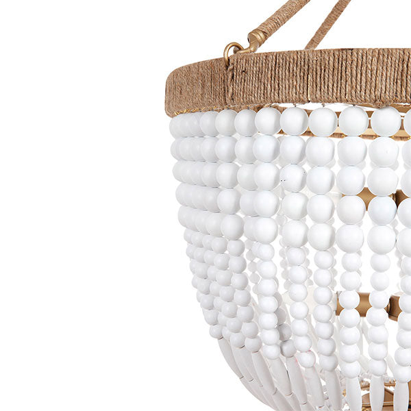 Vintage Malabar E14 Pendant Light - White Glass Cafe Lighting for Restaurants, Bistros & Outdoor Patio Decor