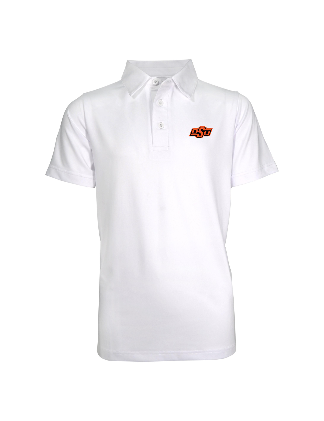 Oklahoma State Cowboys Youth Boys' Solid Polo Shirt - Comfortable Cotton Jersey for School, Sports & Casual Wear