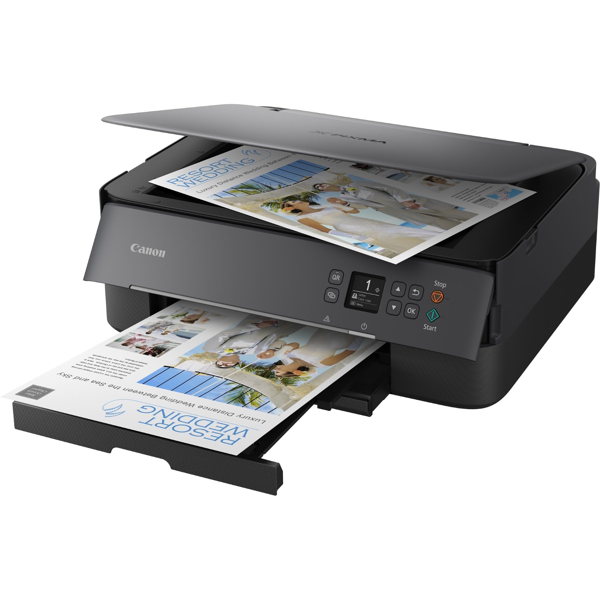 Canon TS6420 Wireless All-in-One Printer with Scanner, Copier & Fax - High-Quality Printing for Home & Office Use