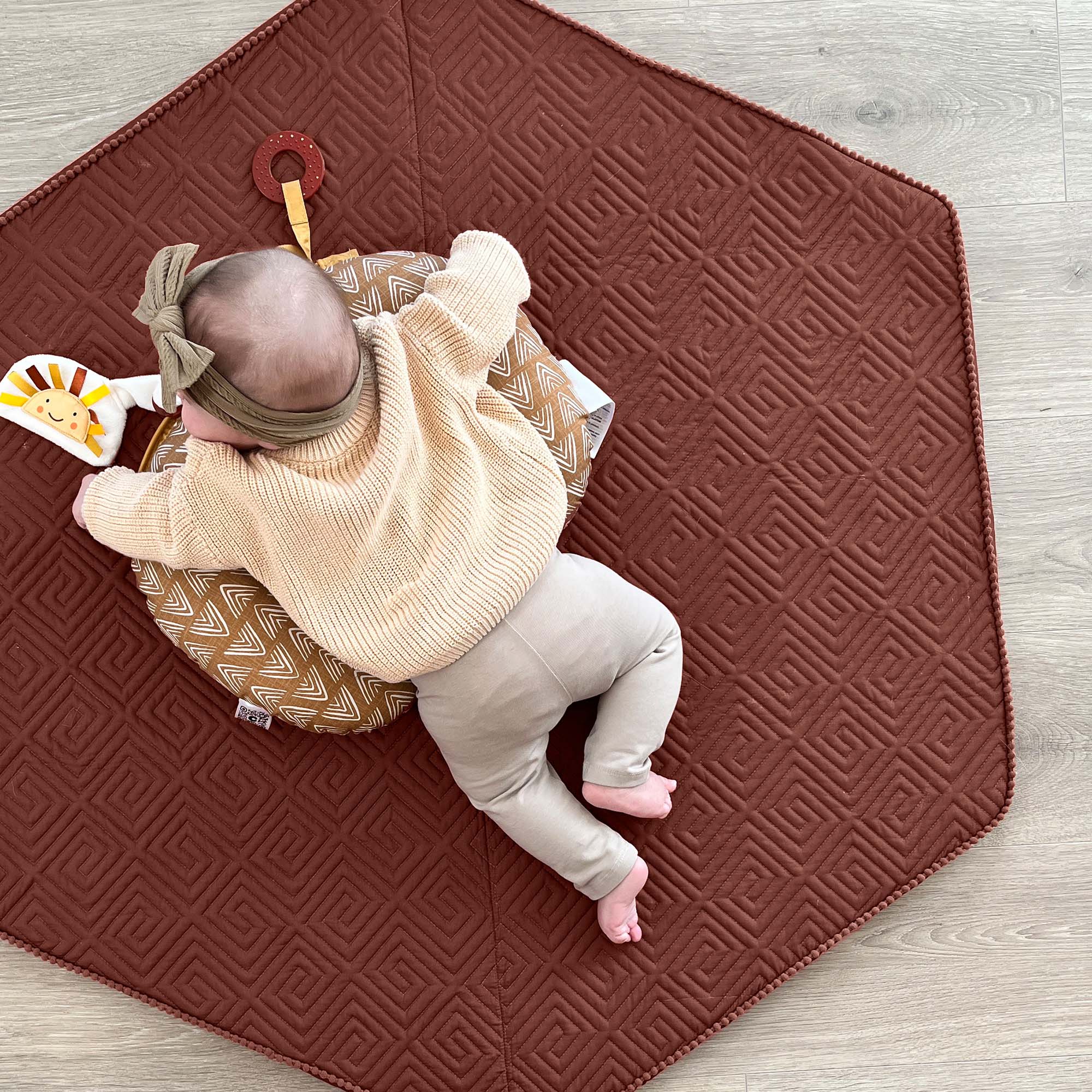 Non-Slip Baby Play Mat - Soft Foam Floor Tiles for Kids & Toddlers - Perfect for Nursery, Playroom & Daycare - Waterproof & Easy to Clean
