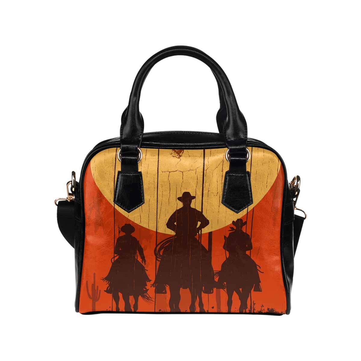 Vintage Cowboy Style Women's PU Leather Crossbody Shoulder Bag - Fashionable Western Handbag for Women & Girls | Perfect for Casual Outings, Travel, and Everyday Use