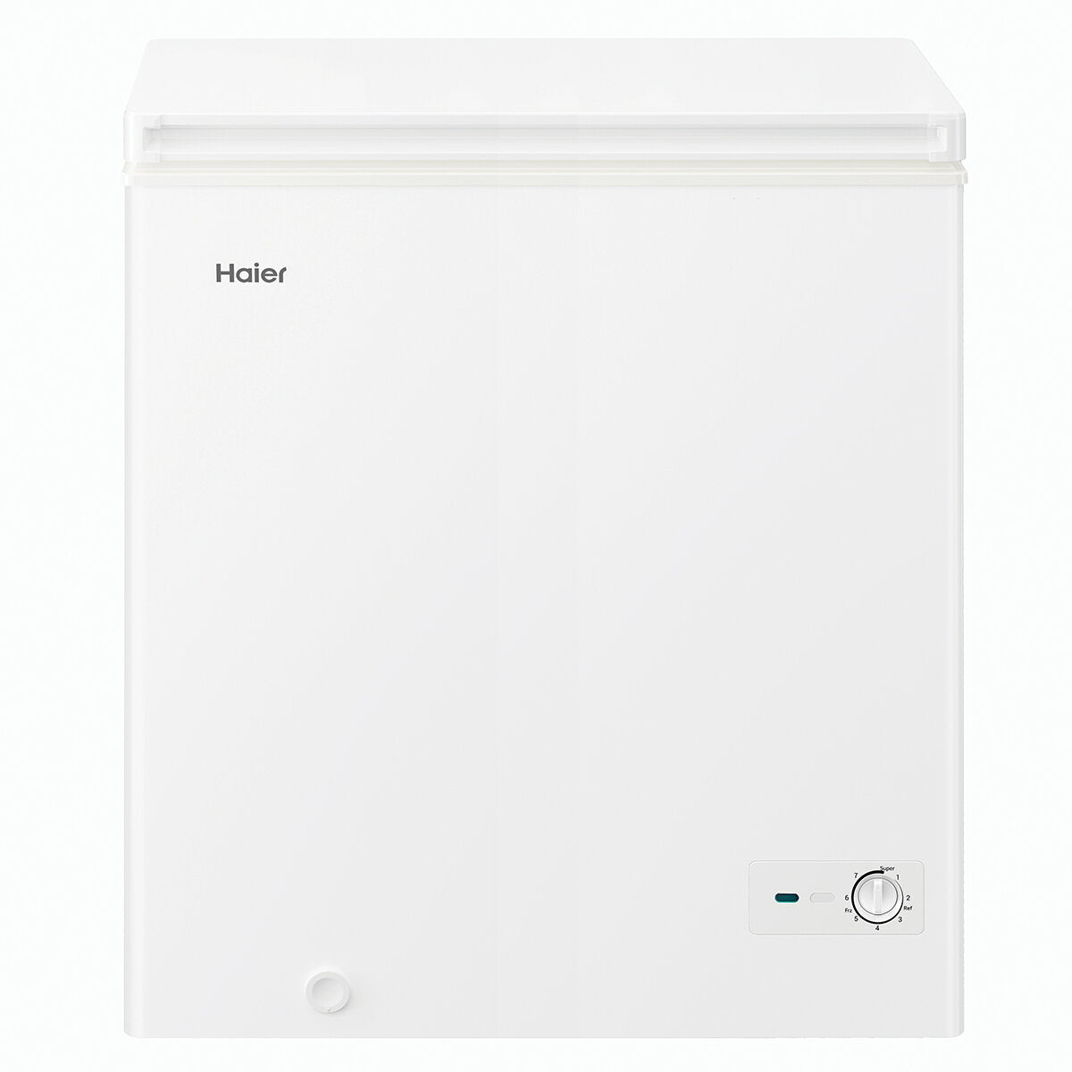 Haier 194L Chest Freezer HCF194W - Energy Efficient Upright Deep Freezer for Home, Garage & Restaurant Use - Perfect for Frozen Food Storage & Bulk Meal Prep