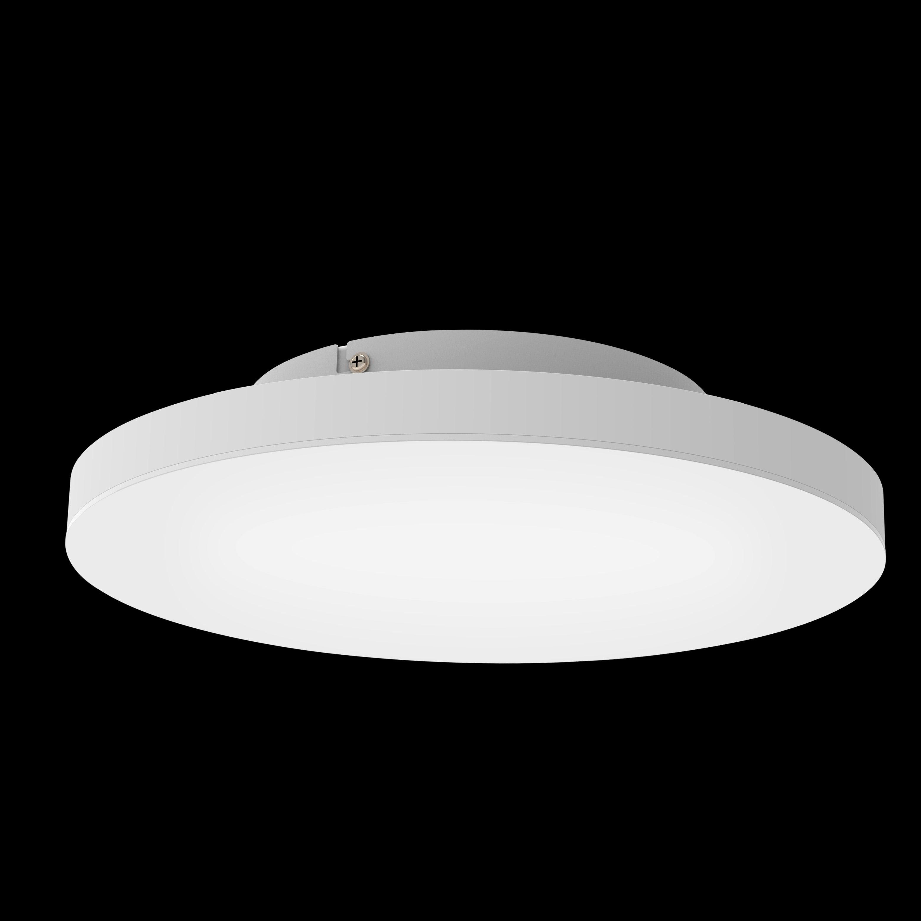 Eglo Connect Turcona Z Smart Round White LED Ceiling Flush Light 45cm - Modern Dimmable Lighting for Living Room, Bedroom & Kitchen