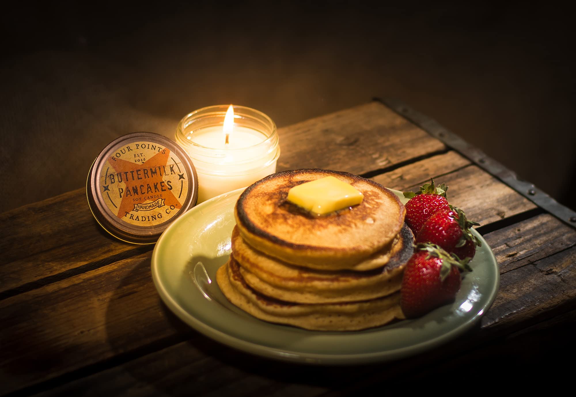 Premium Soy Aromatherapy Candles Gift Set - Coffee, Orange Juice, Pancake & Bacon Scented Candles for Relaxation, Birthday Gifts for Women, Men, Wedding, Mother's Day, Teacher Appreciation - Perfect for Home Spa, Meditation & Romantic Ambiance