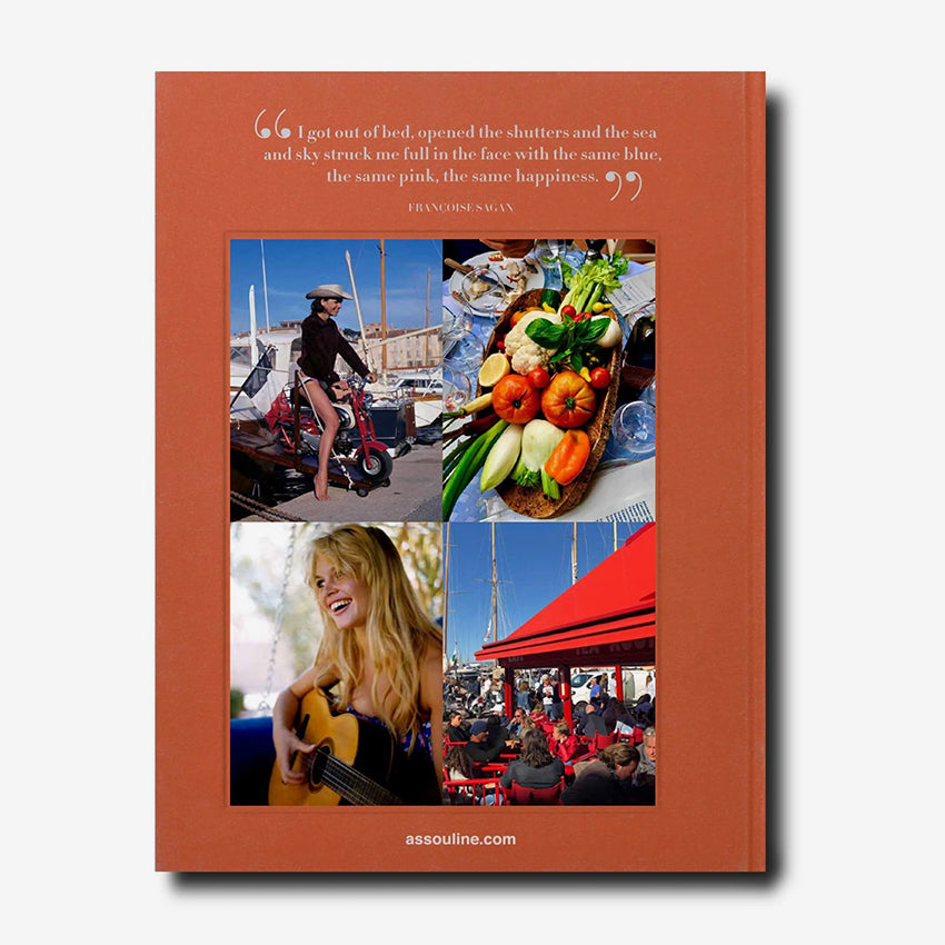 Assouline St Tropez Soleil Coffee Table Book - Luxury Travel & Lifestyle Photography for Home Decor, Coffee Tables, and Gifts