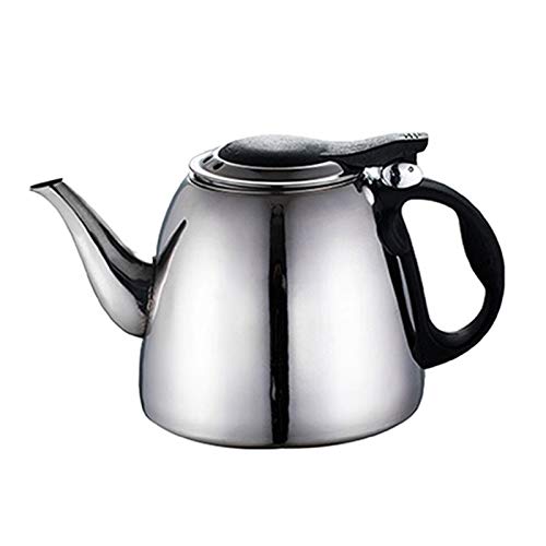 GANFANREN Stainless Steel Induction Cooker Tea Pot - Electric Kettle for Coffee, Tea & Hot Water - Flat Bottom Design for Fast Heating - Perfect for Home, Office & Camping Use