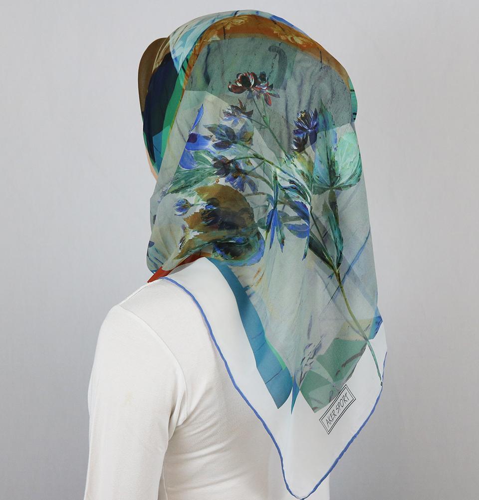 Aker 'Angel' Chiffon Hijab Scarf #6510 923 - Lightweight Muslim Headscarf for Women, Breathable & Stylish - Perfect for Daily Wear, Prayer, and Special Occasions
