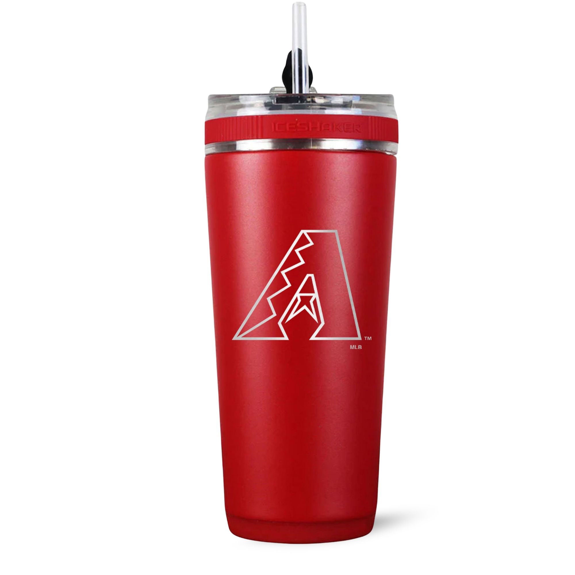Arizona Diamondbacks Official 26oz Flex Water Bottle - Insulated Stainless Steel Sports Bottle for Baseball Fans, Gym, Hiking & Outdoor Activities