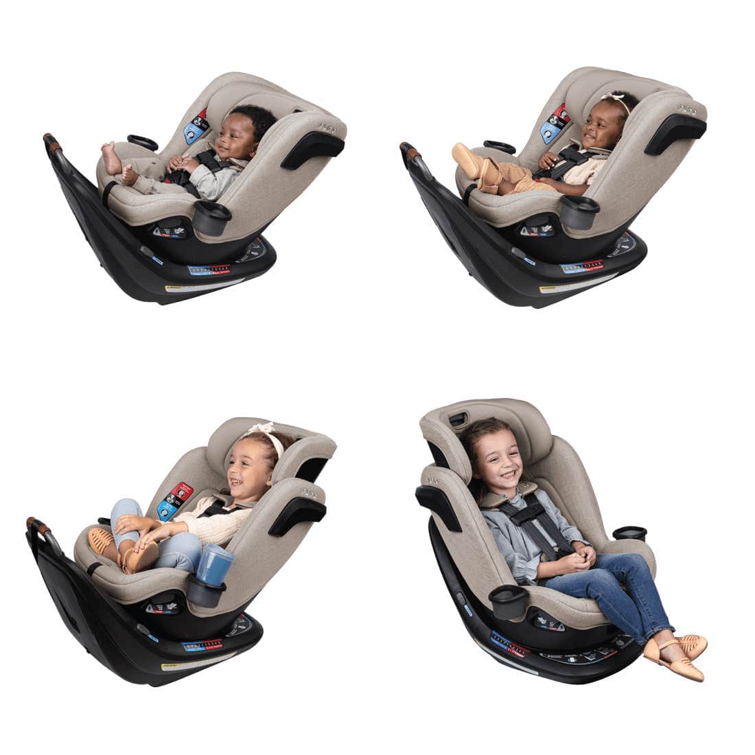 Nuna REVV 360 Rotating Convertible Car Seat for Toddlers - Safe & Easy to Install Infant to Booster Car Seat with Side Impact Protection - Perfect for Family Travel & Daily Commute