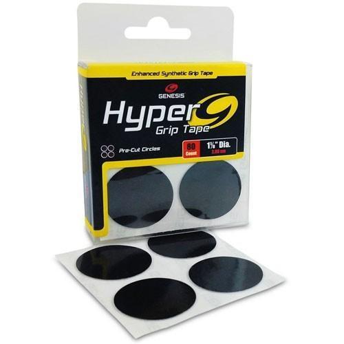 Genesis Hyper Grip Bowling Tape Precut Circles - 20 Count | Non-Slip Thumb & Finger Grip Enhancer for Bowlers | Perfect for League Play & Tournament Performance