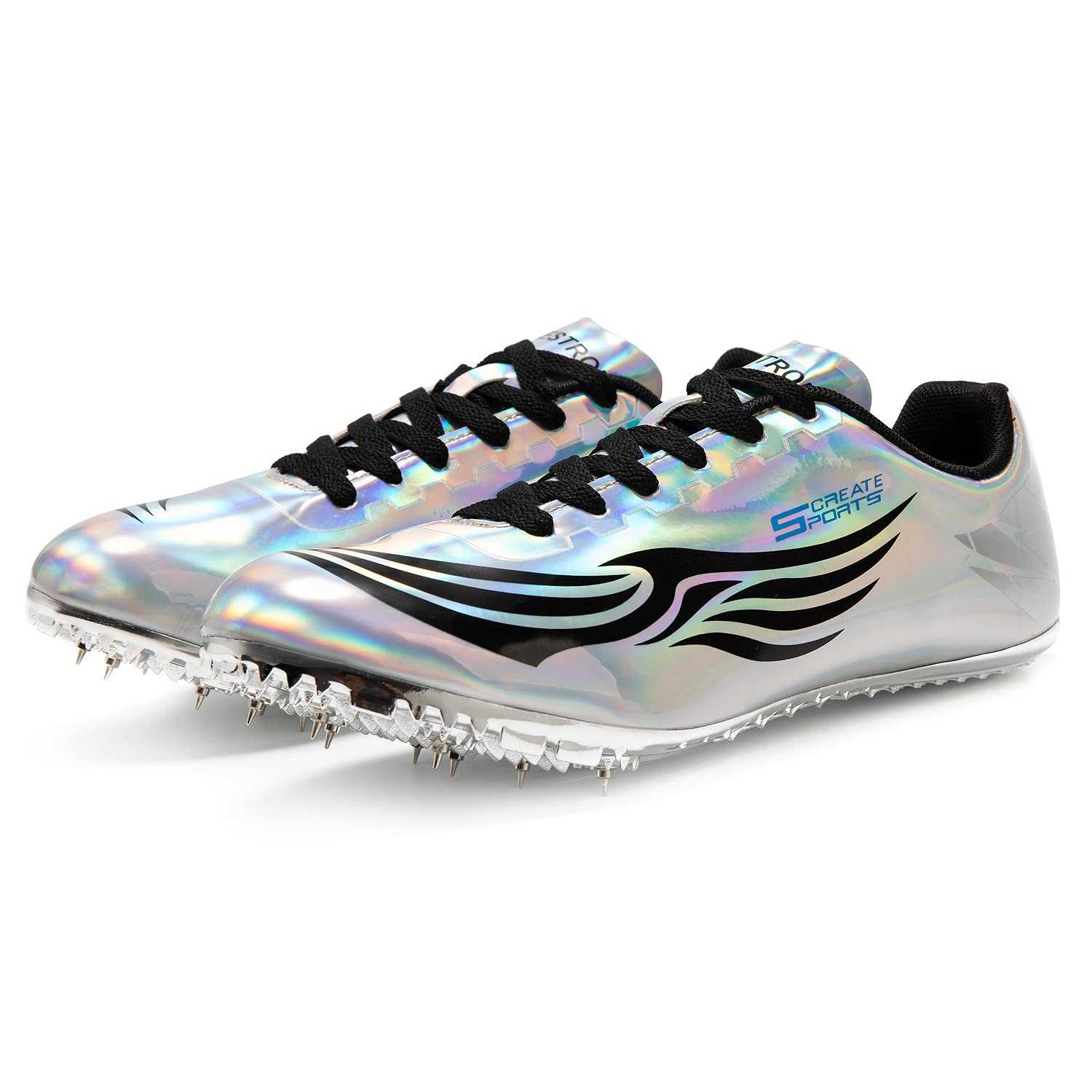 Men's Women's Kids Track & Field Running Shoes - Professional Racing Sneakers for Sprint Training & Sports Competition | Lightweight Breathable for Track, Gym & Outdoor Workouts