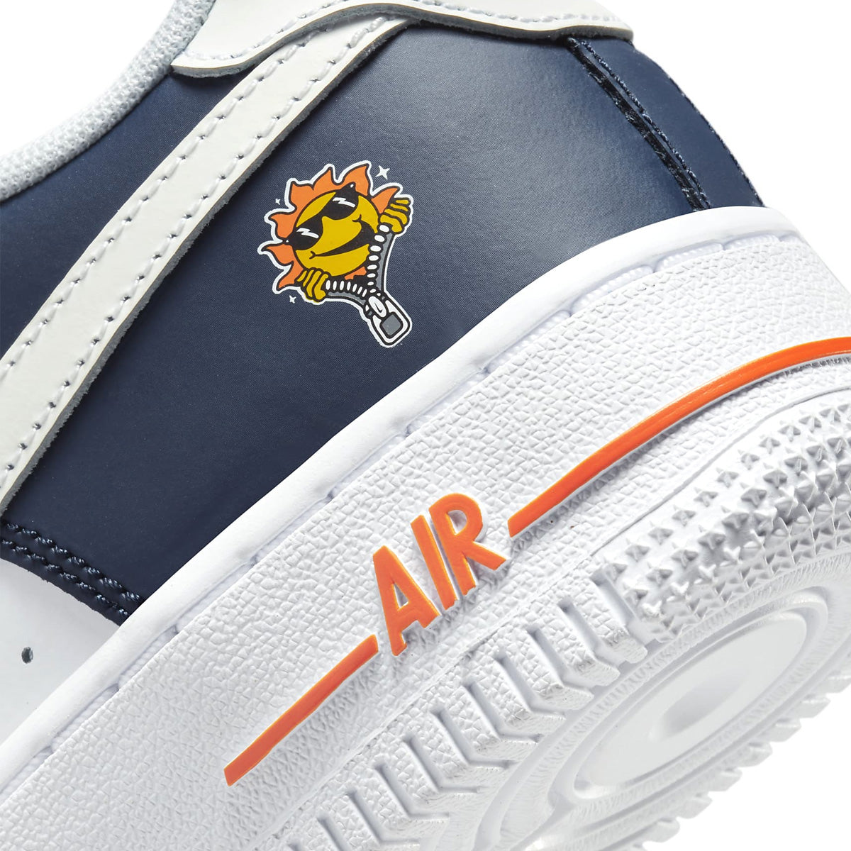 Nike Kids Air Force 1 LV8 Sneakers 'Midnight Navy' - Comfortable Basketball Shoes for Boys & Girls - Perfect for School, Sports & Casual Wear