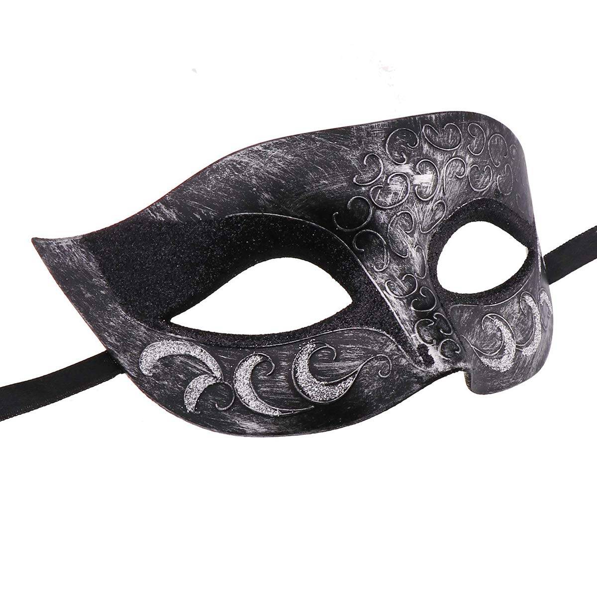 Elegant Venetian Metal Masquerade Mask Set for Couples - Perfect for Halloween, Mardi Gras, Costume Parties & Venetian Balls | Handcrafted Venetian Style Party Masks for Carnival, Weddings & Formal Events